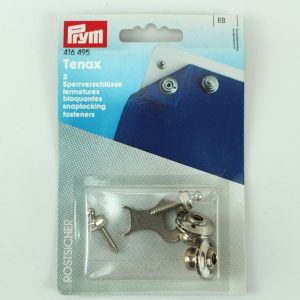Prym TENAX Sperrverschlüsse 20 mm silberfarbig – 2 Stück