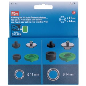 Prym Werkzeug-Set Ösen 11 + 14 mm für Vario Creative Tool