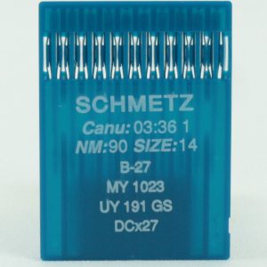 SCHMETZ Nähmaschinennadeln System B27 - Standard-Rundspitze - Industrienähmaschine NM 80, NM 90 oder NM 100