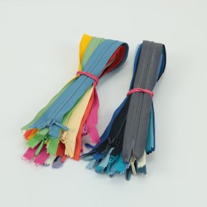 Opti Reißverschluss-Set mit Kunststoffspirale 10, 20 oder 50 Stück
